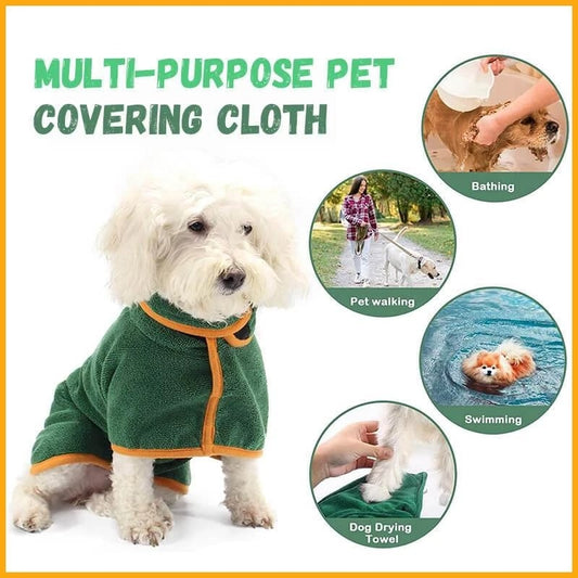 Ultra Comfortable Bathrobe Towel for Pets